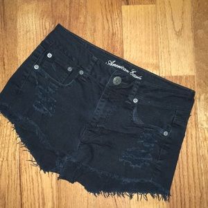 Black American Eagle shorts